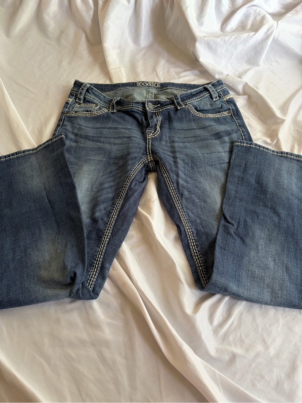 Rock & Roll Denim Riding Jeans Women’s 33x32 Western Bootcut